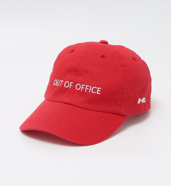 SHIPS「HOHO COCO: OUT OF OFFICE」|キャップ・キャスケット|レッド