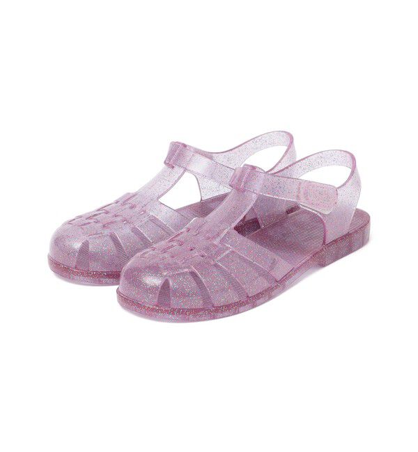 SHIPS KIDS「igor:12～21cm / CLASICA CRISTAL ラメ サンダル」|サンダル|ライラック