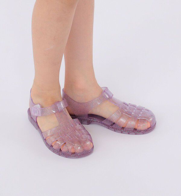 SHIPS KIDS「igor:12～21cm / CLASICA CRISTAL ラメ サンダル」|サンダル|