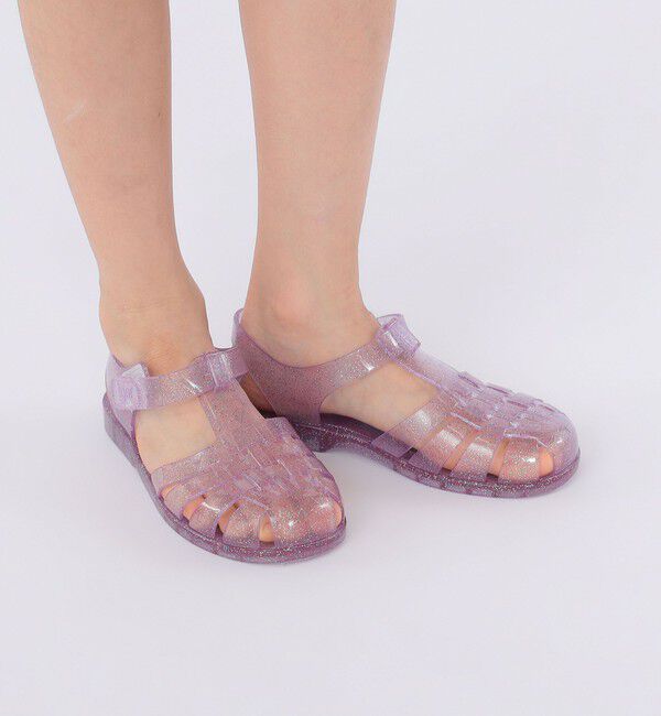 SHIPS KIDS「igor:12～21cm / CLASICA CRISTAL ラメ サンダル」|サンダル|