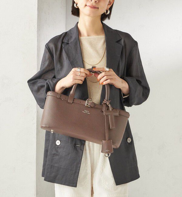 SHIPS for women「【WEB限定】George Cinq:BELTED TOTO BAG（S）」|トートバッグ|