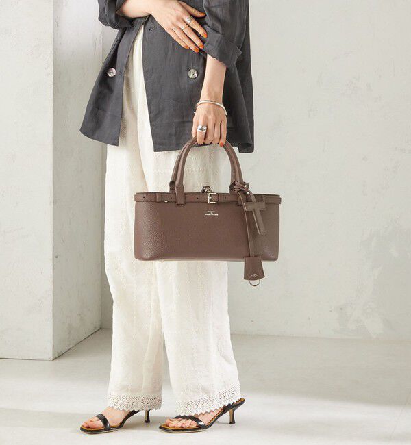 SHIPS for women「【WEB限定】George Cinq:BELTED TOTO BAG（S）」|トートバッグ|