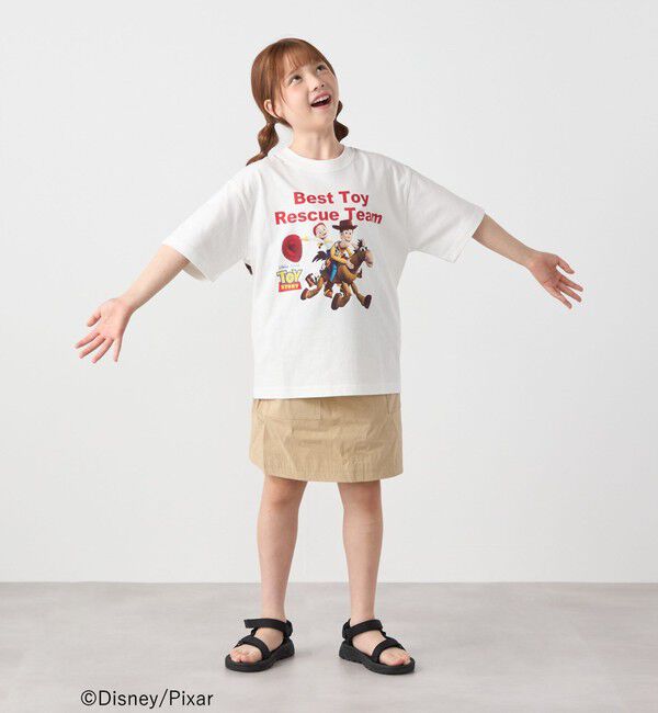 SHIPS any「SHIPS any: TOYSTORY/トイ・ストーリー/ プリント ロゴ TEE <KIDS>◇」|Tシャツ・カットソー|