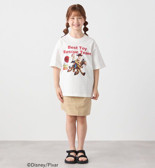 SHIPS any「SHIPS any: TOYSTORY/トイ・ストーリー/ プリント ロゴ TEE <KIDS>◇」|Tシャツ・カットソー|