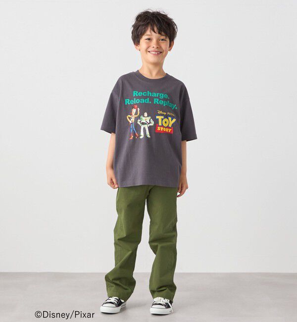 SHIPS any「SHIPS any: TOYSTORY/トイ・ストーリー/ プリント ロゴ TEE <KIDS>◇」|Tシャツ・カットソー|
