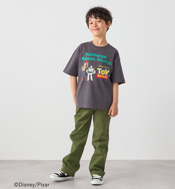 SHIPS any「SHIPS any: TOYSTORY/トイ・ストーリー/ プリント ロゴ TEE <KIDS>◇」|Tシャツ・カットソー|