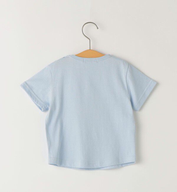 SHIPS KIDS「SHIPS KIDS:80～90cm / イルカ モチーフ ベビー Tシャツ」|Tシャツ・カットソー|