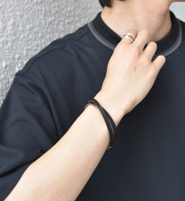 SHIPS any「SHIPS any: HORWEEN マグネット ダブル ブレスレット◇」|ブレスレット・バングル|