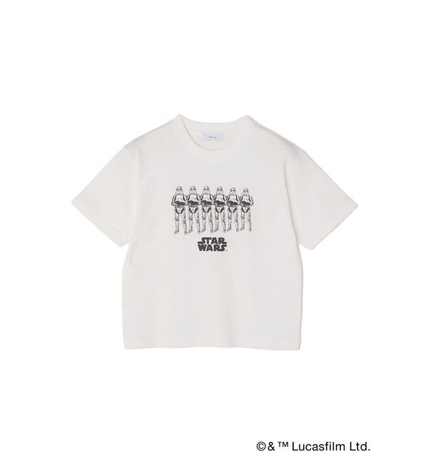SHIPS any「SHIPS any: [STAR WARS / スター・ウォーズ] グラフィック Tシャツ <KIDS>◇」|Tシャツ・カットソー|オフホワイト