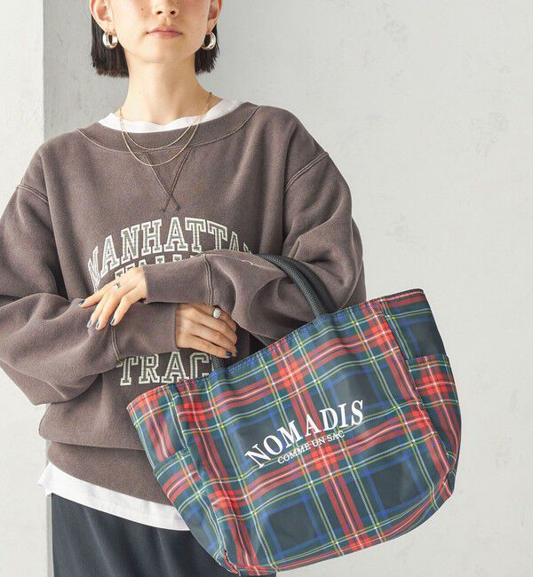 SHIPS for women「《追加予約》【SHIPS別注】NOMADIS: SAC2 W/16 CHECK」|ハンドバッグ|