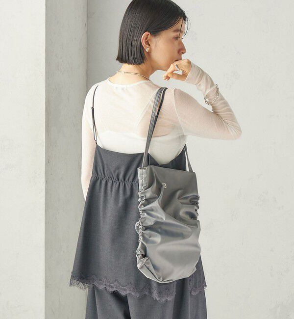 SHIPS for women「《予約》〈手洗い可能〉カシミヤ混 シアー テレコ プルオーバー」|Tシャツ・カットソー|