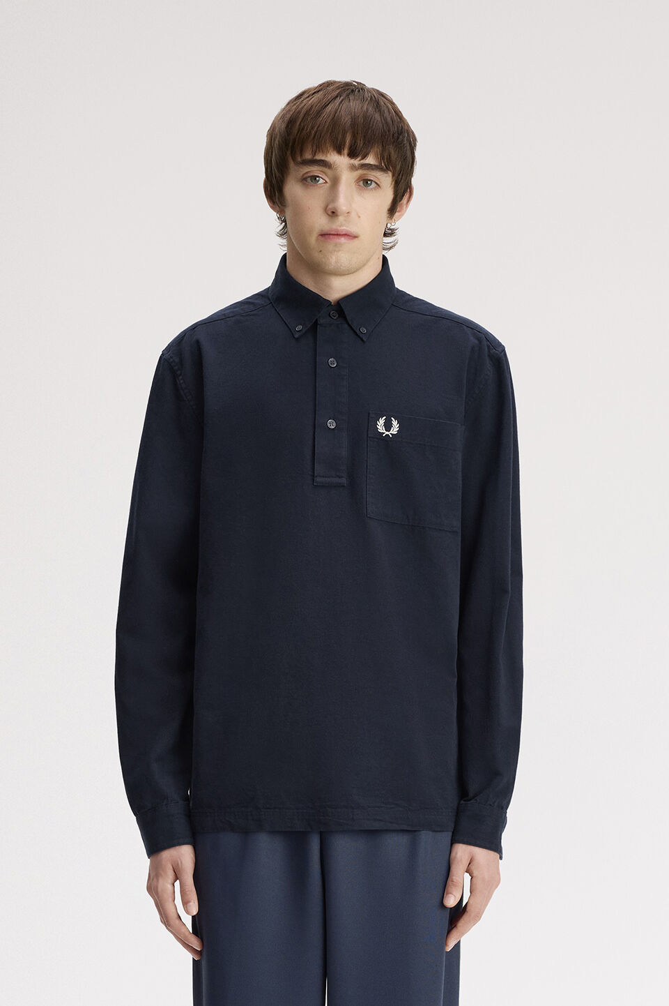 FRED PERRY 「FRED PERRY／Cotton Slub Pullover Shirt／コットンスラブプルオーバーシャツ」|シャツ・ブラウス|