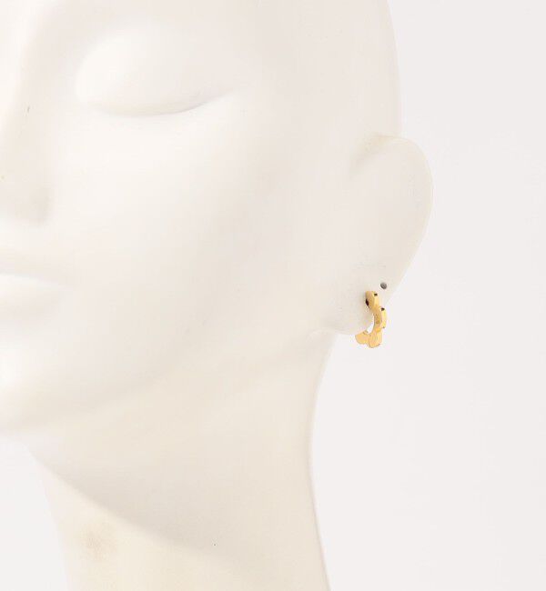 TOMORROWLAND GOODS「avgvst x J.Kim Embra Small ゴールドピアス」|ピアス|