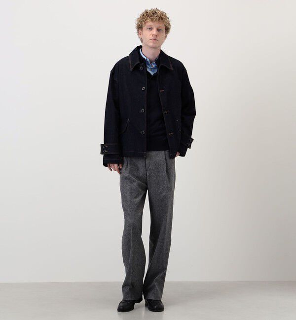 TOMORROWLAND BUYING WEAR「MACKINTOSH HUMBIE SL SHORT デニムジャケット」|ブルゾン・スタジャン|