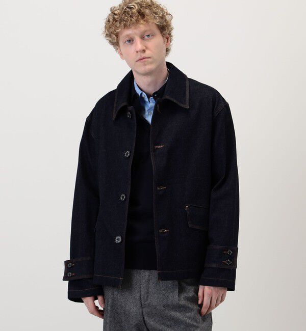 TOMORROWLAND BUYING WEAR「MACKINTOSH HUMBIE SL SHORT デニムジャケット」|ブルゾン・スタジャン|