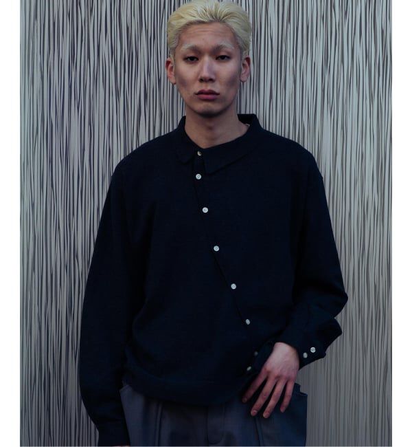 JOINT WORKS「GOAT ESSENCE / ゴートエッセンス CURVED CARDIGAN」|カーディガン|