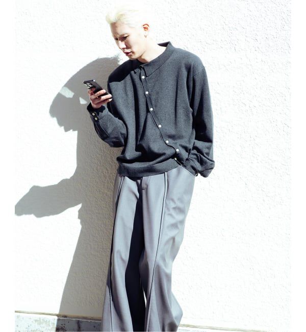 JOINT WORKS「GOAT ESSENCE / ゴートエッセンス CURVED CARDIGAN」|カーディガン|