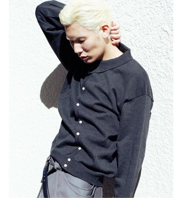 JOINT WORKS「GOAT ESSENCE / ゴートエッセンス CURVED CARDIGAN」|カーディガン|