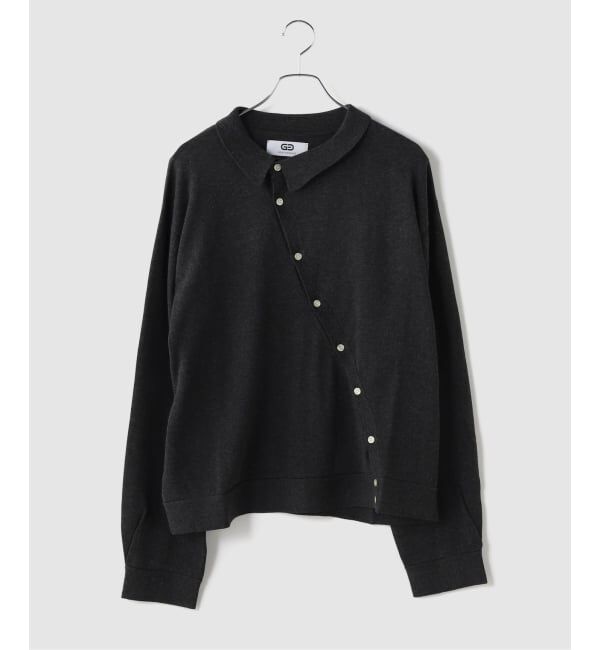 JOINT WORKS「GOAT ESSENCE / ゴートエッセンス CURVED CARDIGAN」|カーディガン|