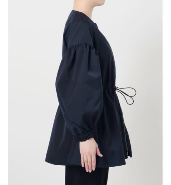 VERMEIL par iena「《WEB限定/追加3予約》ノーカラーギャザーブルゾン」|その他|