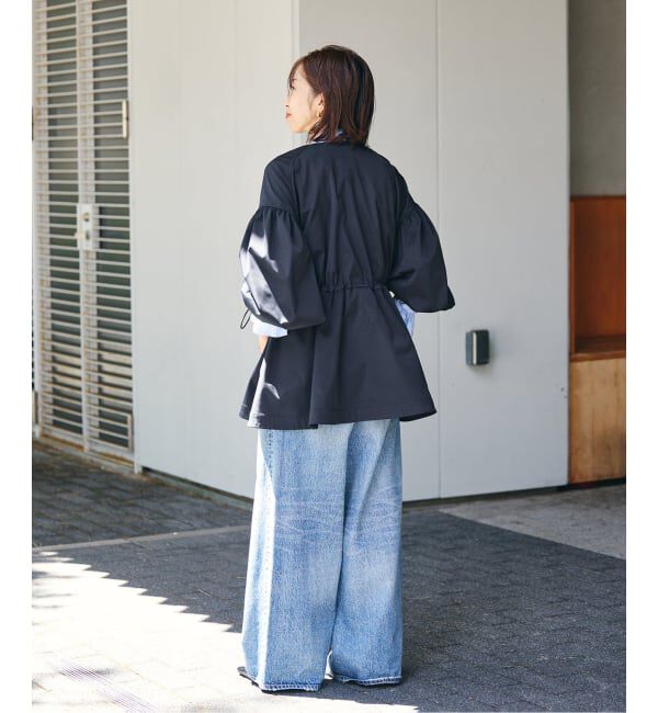 VERMEIL par iena「《WEB限定/追加3予約》ノーカラーギャザーブルゾン」|その他|