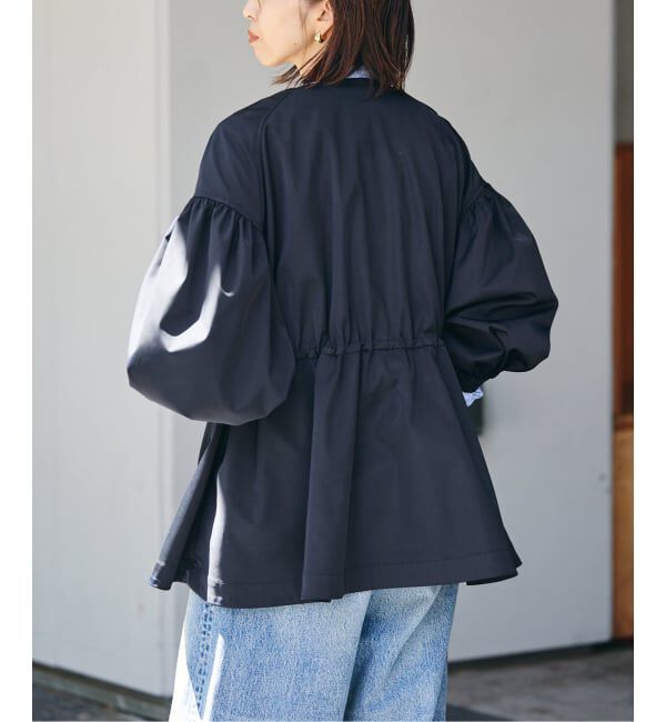 VERMEIL par iena「《WEB限定/追加3予約》ノーカラーギャザーブルゾン」|その他|
