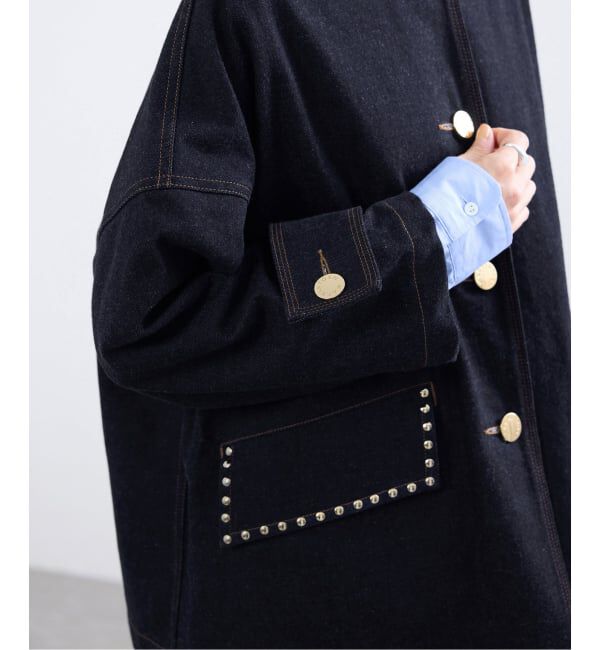 IENA「MACKINTOSH/マッキントッシュ 別注 HUMBIE NC DNM JK MB STUDS ジャケット」|デニムジャケット|