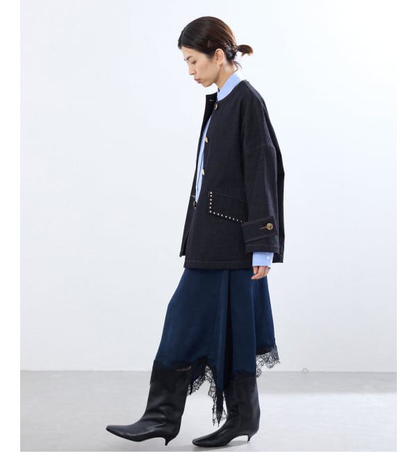IENA「MACKINTOSH/マッキントッシュ 別注 HUMBIE NC DNM JK MB STUDS ジャケット」|デニムジャケット|