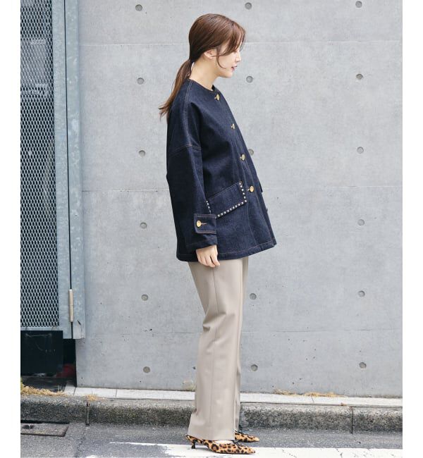 IENA「MACKINTOSH/マッキントッシュ 別注 HUMBIE NC DNM JK MB STUDS ジャケット」|デニムジャケット|