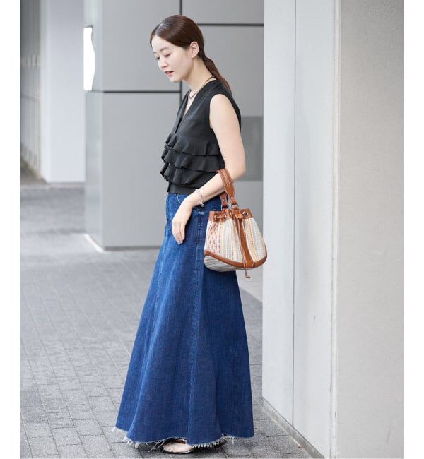 IENA「LOWER/ローヴァー 18G Sleeveless Cardigan カーディガン LW-88」|カーディガン|