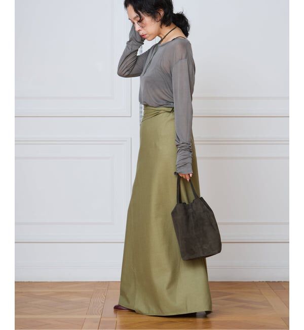 IENA LA BOUCLE「Baserange ベースレンジ LONG SLEEVE TEE TTLSLY-AW26」|Tシャツ・カットソー|