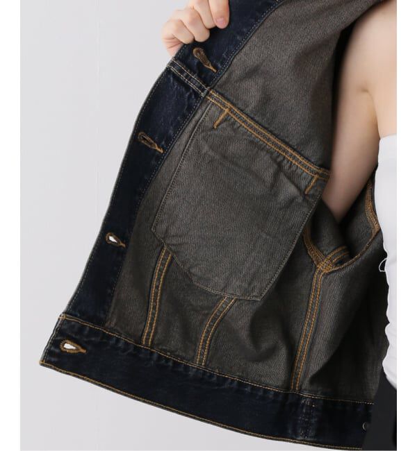 SLOBE IENA「LEVI'S/リーバイス LOOSE CROP TRUCKER 0089L-0007」|デニムジャケット|