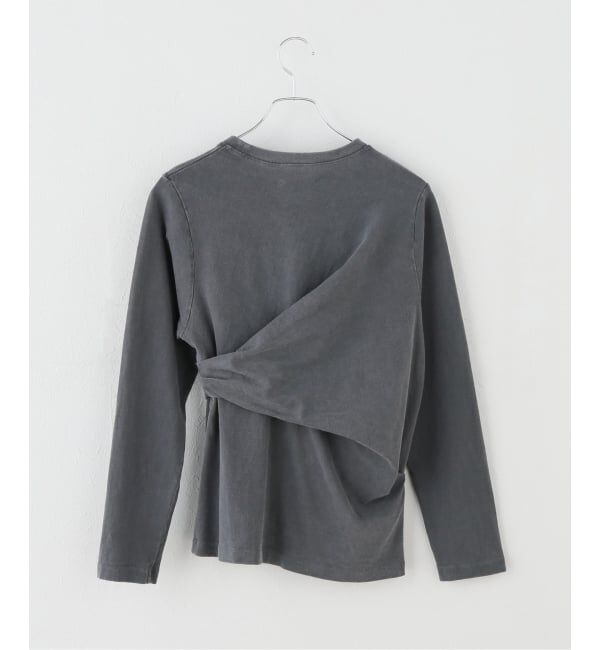 IENA「ywy/ワイワイ 別注 TUCK DRAPE TOPS EX カットソー TUCK DRP VNTG」|Tシャツ・カットソー|