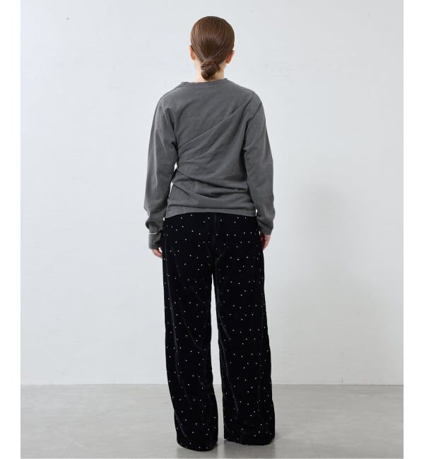 IENA「ywy/ワイワイ 別注 TUCK DRAPE TOPS EX カットソー TUCK DRP VNTG」|Tシャツ・カットソー|