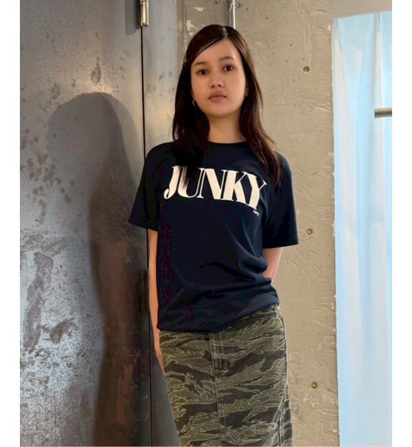 Oriens JOURNAL STANDARD「【nancy/ナンシー】 JUNKY TEE」|Tシャツ・カットソー|ネイビー
