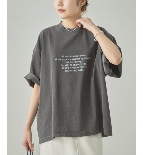 journal standard L'essage「POET MEETS DUBWISE 別注LOOSE FIT Tシャツ」|Tシャツ・カットソー|