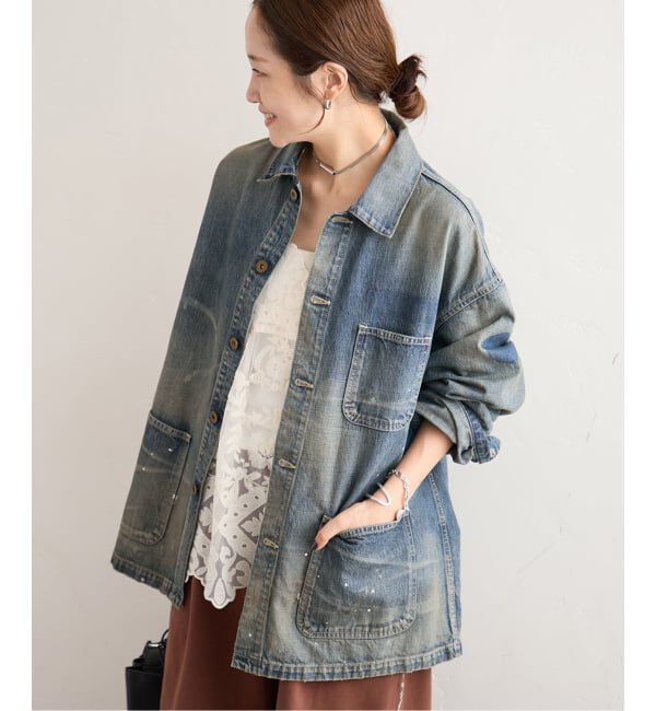 JOURNAL STANDARD「10.7OZ DENIM COVERALLS」|デニムジャケット|