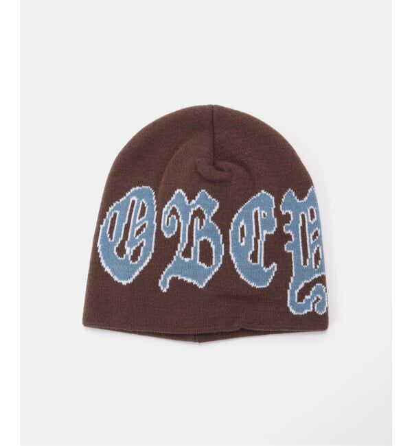 Oriens JOURNAL STANDARD「【OBEY / オベイ】STINA BEANIE」|ニット帽|ブラウン