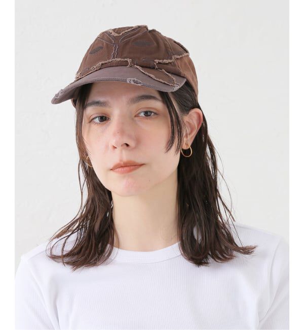Oriens JOURNAL STANDARD「【P.A.M/パム】ALIEN BUTTERFLY TONAL BASEBALL CAP（BROWN）（）」|キャップ・キャスケット|