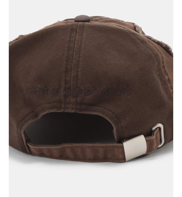 Oriens JOURNAL STANDARD「【P.A.M/パム】ALIEN BUTTERFLY TONAL BASEBALL CAP（BROWN）（）」|キャップ・キャスケット|