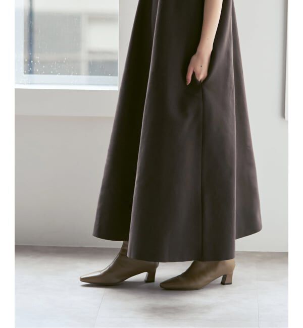 NOBLE「ADAWAS/アダワズ ECO-LIGHT-FLARED 2WAY DRESS」|ワンピース|