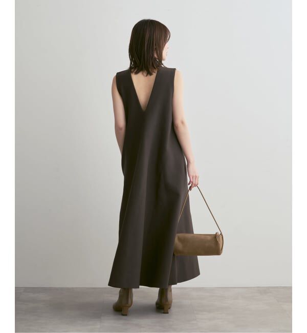 NOBLE「ADAWAS/アダワズ ECO-LIGHT-FLARED 2WAY DRESS」|ワンピース|