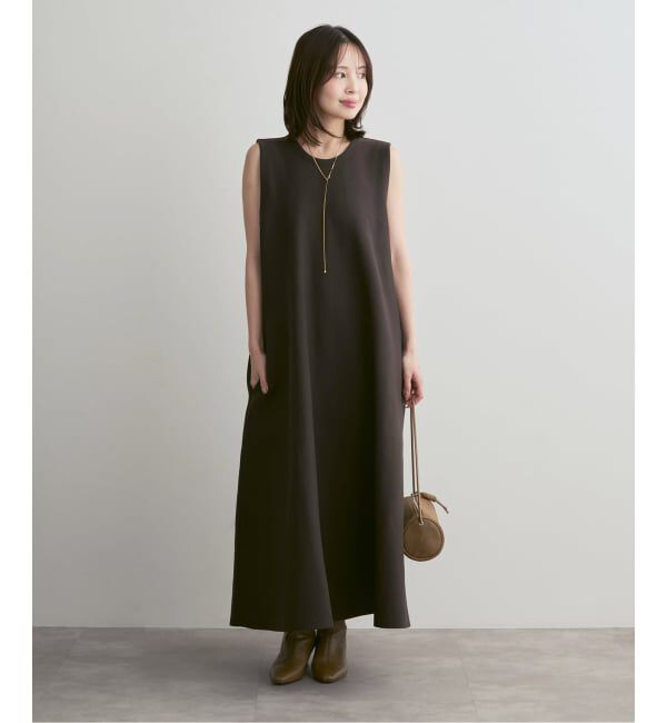 NOBLE「ADAWAS/アダワズ ECO-LIGHT-FLARED 2WAY DRESS」|ワンピース|