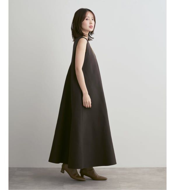 NOBLE「ADAWAS/アダワズ ECO-LIGHT-FLARED 2WAY DRESS」|ワンピース|