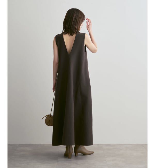 NOBLE「ADAWAS/アダワズ ECO-LIGHT-FLARED 2WAY DRESS」|ワンピース|