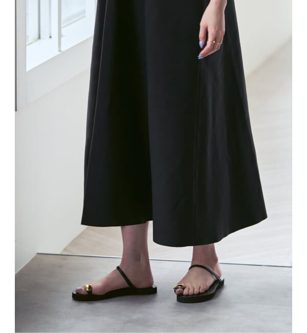 NOBLE「ADAWAS/アダワズ ECO-LIGHT-FLARED 2WAY DRESS」|ワンピース|