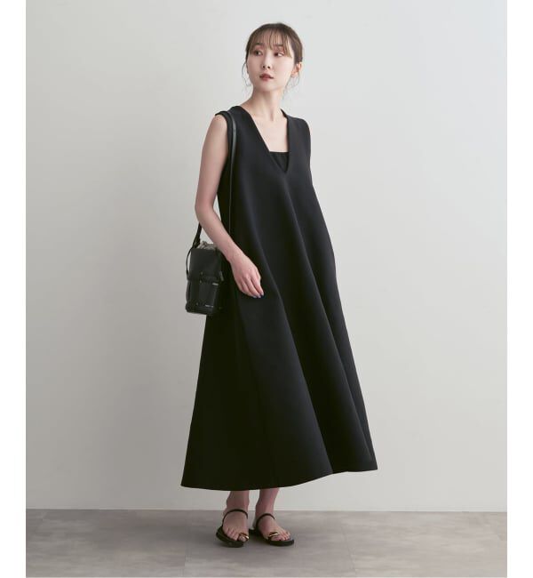 NOBLE「ADAWAS/アダワズ ECO-LIGHT-FLARED 2WAY DRESS」|ワンピース|