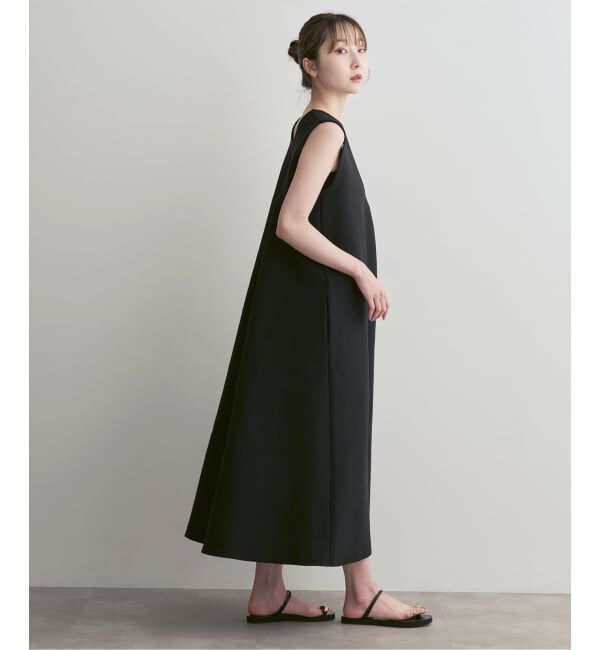 NOBLE「ADAWAS/アダワズ ECO-LIGHT-FLARED 2WAY DRESS」|ワンピース|