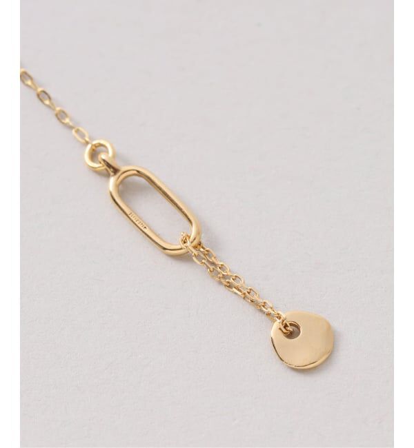 NOBLE「《追加》norme/ノーム tag chain necklace(ゴールド)」|ネックレス|