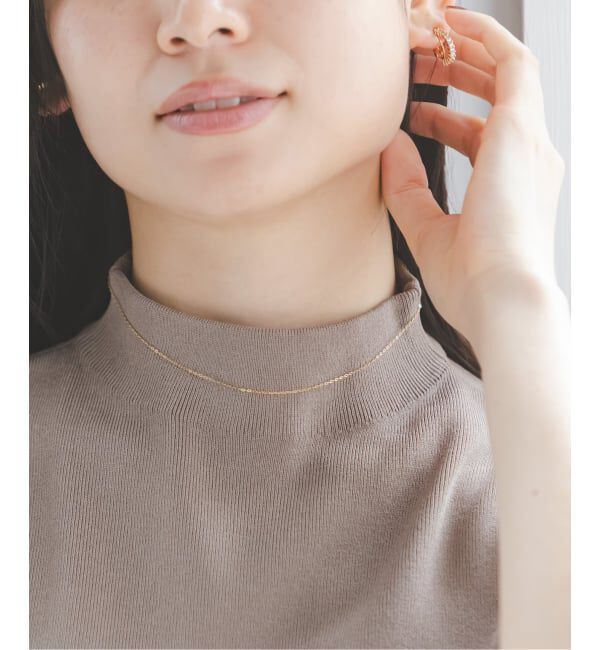 NOBLE「《追加》norme/ノーム tag chain necklace(ゴールド)」|ネックレス|